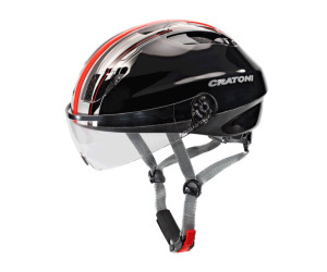 Велошолом Cratoni EVOLUTION LIGHT S/M (53-57 см) чорний/червоний
